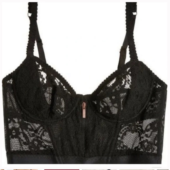 Agent Provocateaur Sally Black Bra and Brief Set (34B/2) - Picture 8 of 16